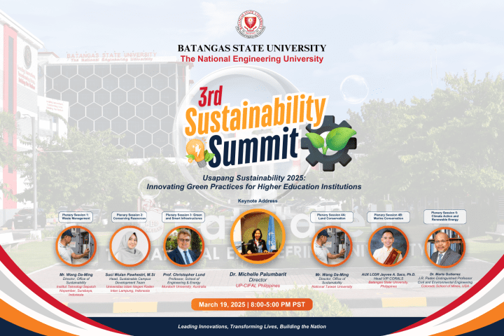 3rd BatStateU's Sustainability Summit 2025